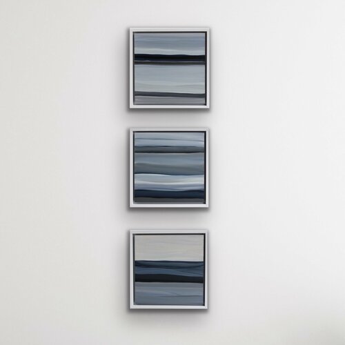 Aligned (triptych) van Michele Krauss, Schilderij te koop op Singulart