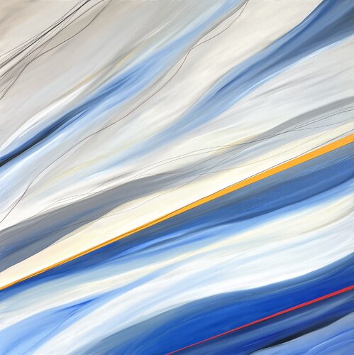 Silent Frequencies van Michele Krauss, Schilderij te koop op Singulart