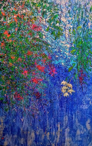 MAJORELLE BLUE von Andrés Rueda, Malerei kaufen auf Singulart