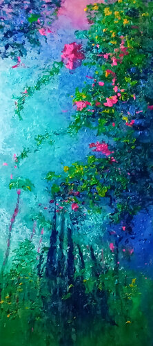 MARRAKECH SKY by Andrés Rueda, Painting for Sale on Singulart