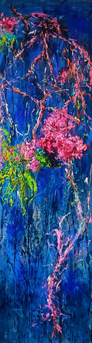 ROSAZUL di Andrés Rueda, Pittura in vendita su Singulart