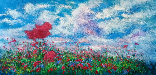 ESCENARIO DE PRIMAVERA van Andrés Rueda, Schilderij te koop op Singulart