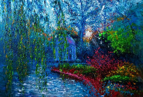 CERCA DE LA NOCHE van Andrés Rueda, Schilderij te koop op Singulart