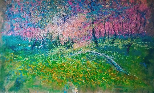 WILD FOREST von Andrés Rueda, Malerei kaufen auf Singulart