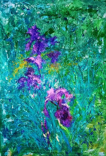 DELIRIO- 2 van Andrés Rueda, Schilderij te koop op Singulart