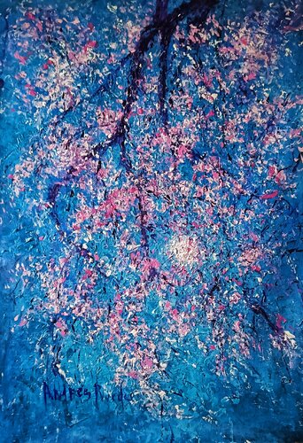 SUN BRANCH by Andrés Rueda, Painting for Sale on Singulart