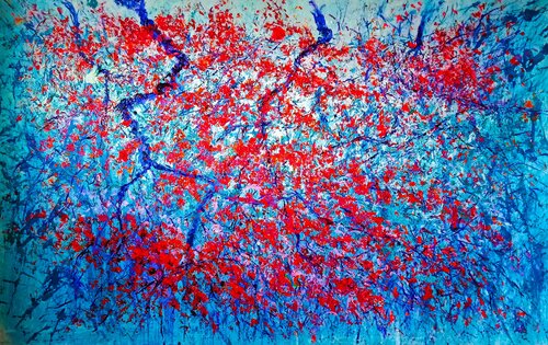 NOVEMBER MORNING van Andrés Rueda, Schilderij te koop op Singulart