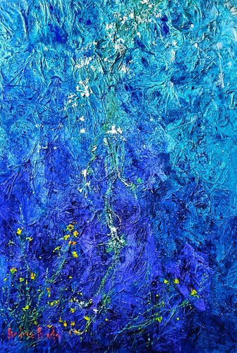 WATER REFLECTIONS van Andrés Rueda, Schilderij te koop op Singulart