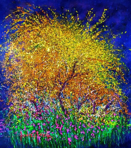 JUNE IN GREDOS de Andrés Rueda, Pintura a la venta en Singulart