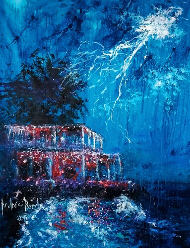 FURY IN MALAGA. di Andrés Rueda, Pittura in vendita su Singulart