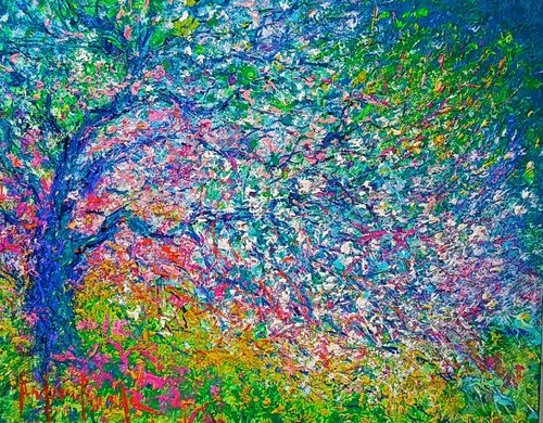 ETHER OF COLORS van Andrés Rueda, Schilderij te koop op Singulart