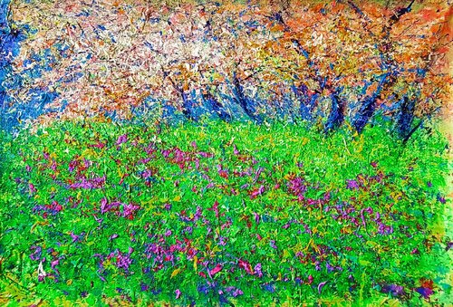 WILD SYMPHONY by Andrés Rueda, Painting for Sale on Singulart