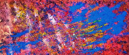 LUMINOUS INTERRUPTION von Andrés Rueda, Malerei kaufen auf Singulart
