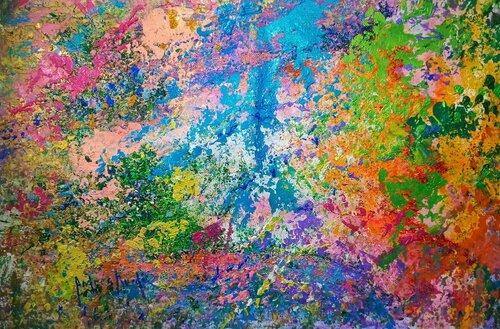 LIQUID LIGHT von Andrés Rueda, Malerei kaufen auf Singulart