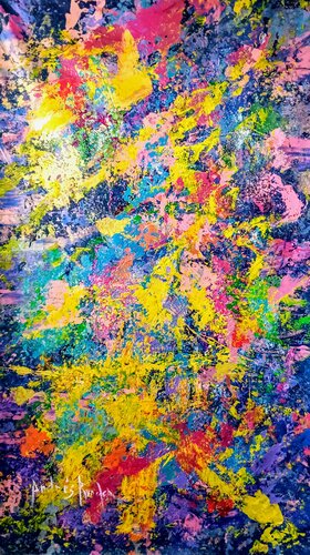 RESONANCE van Andrés Rueda, Schilderij te koop op Singulart