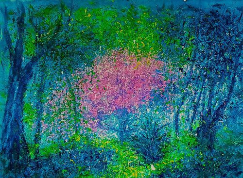 LUGAR DE NINFAS van Andrés Rueda, Schilderij te koop op Singulart