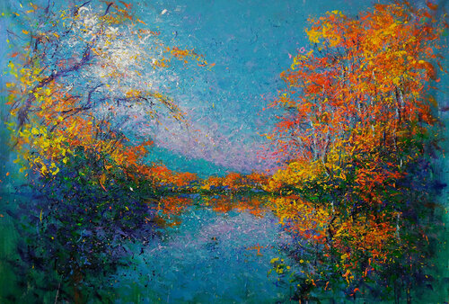 OTOÑO van Andrés Rueda, Schilderij te koop op Singulart