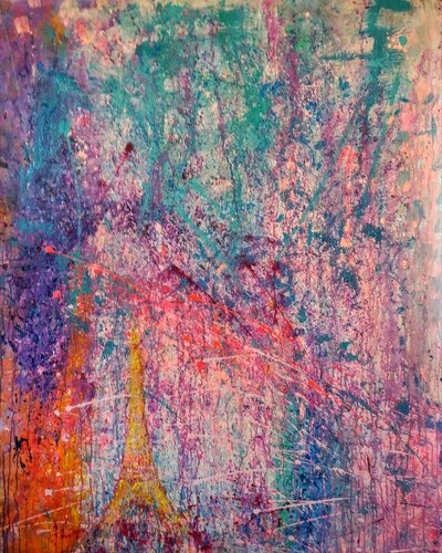 LUCES DE PARIS di Andrés Rueda, Pittura in vendita su Singulart