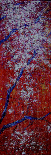 RAMA DE CEREZO by Andrés Rueda, Painting for Sale on Singulart