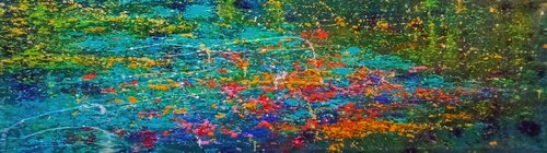 PLANTAS ACUATICAS 1- PARTE DE UN DIPTICO by Andrés Rueda, Painting for Sale on Singulart