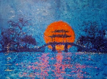 SUNSET IN WEST PARK- CHINA Andrés Rueda