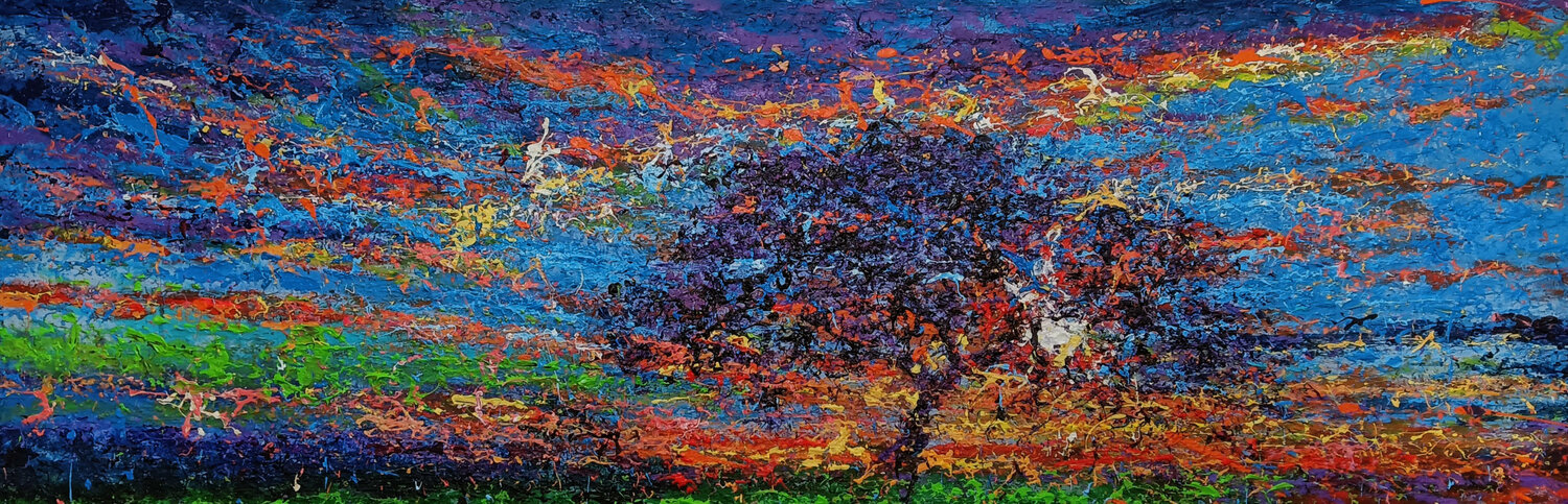 ATARDECER EN EL VALLE Andrés Rueda