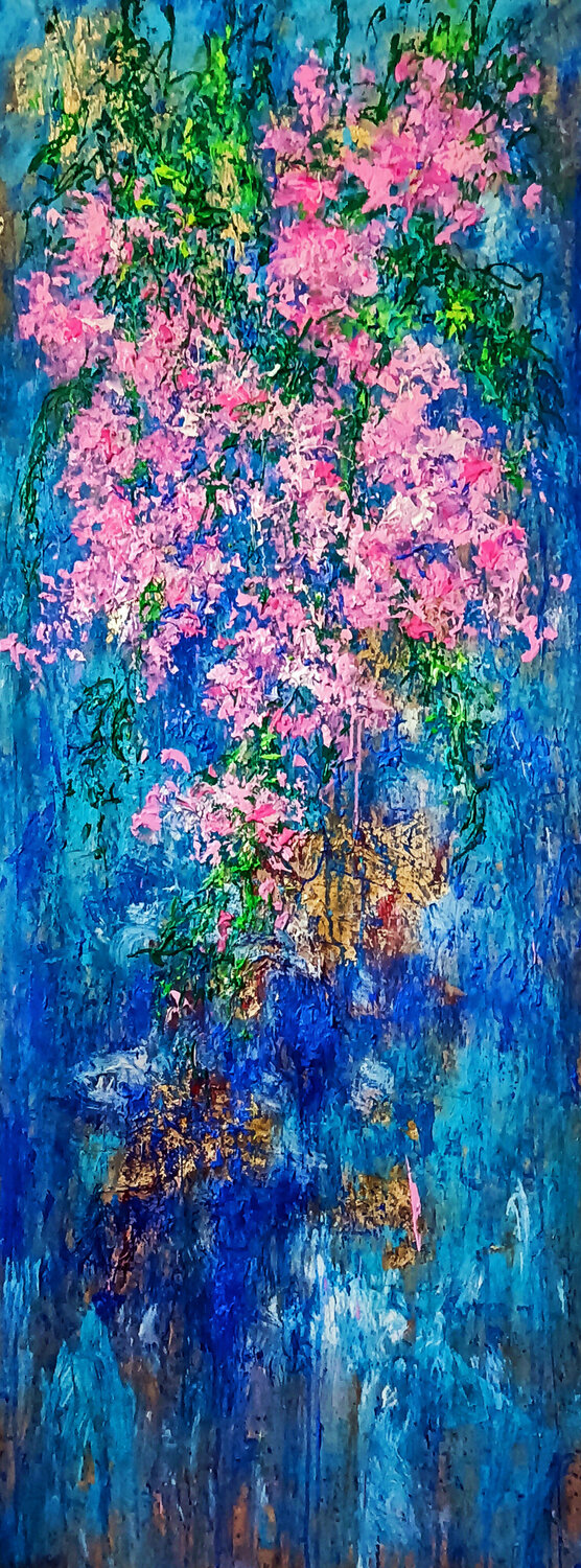 INDIGO, GOLD AND PINK Andrés Rueda