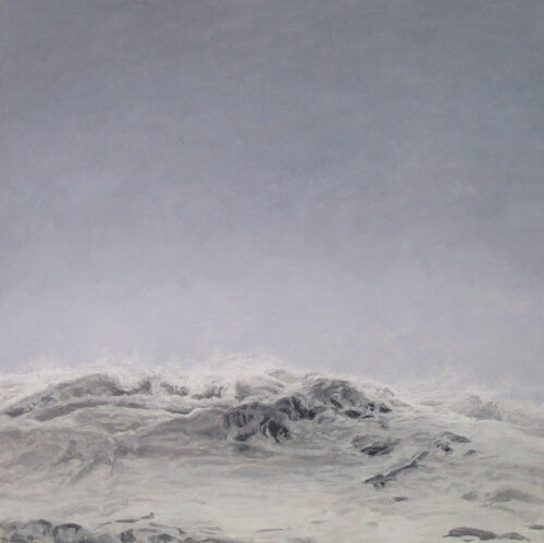 Ola blanca II by Jose Luis Alguacil, Painting for Sale on Singulart