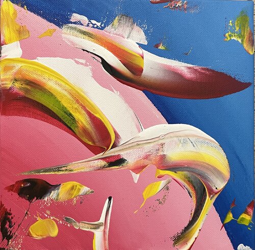 LIGHT WAVES von LETTERIA - LILLYLILLA' RUSSO, Malerei kaufen auf Singulart