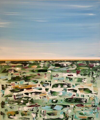 Riflesso 01 van LETTERIA - LILLYLILLA' RUSSO, Schilderij te koop op Singulart