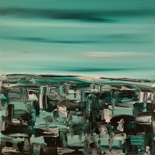 DIVINE FOREST van LETTERIA - LILLYLILLA' RUSSO, Schilderij te koop op Singulart