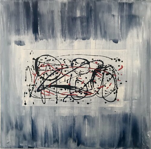 Blue and GO von LETTERIA - LILLYLILLA' RUSSO, Malerei kaufen auf Singulart