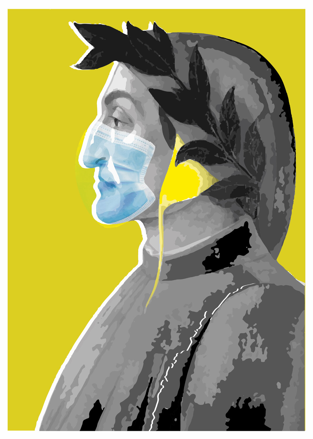 DANTE ALIGHIERI IN MASCHERA LETTERIA - LILLYLILLA' RUSSO Digital zu verkaufen