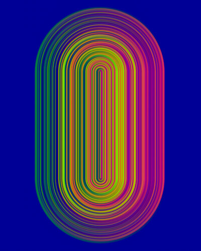 After Rothko - abstract lines van Andrea Pallang, Schilderij te koop op Singulart