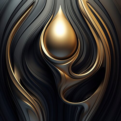 Sunrise golden abstract by Andrea Pallang, 攝影作品 for Sale on Singulart