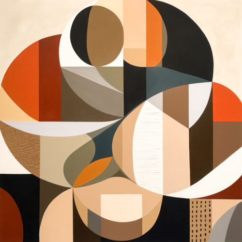 Bauhaus geometry abstract Andrea Pallang