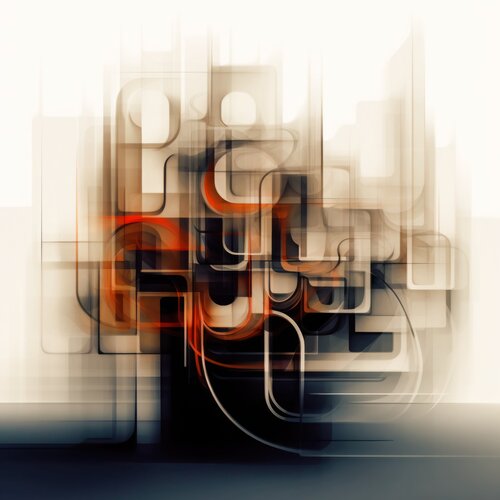 Bauhaus geometry abstract Andrea Pallang