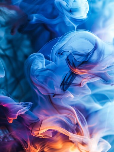 Blue abstract van Andrea Pallang, Schilderij te koop op Singulart