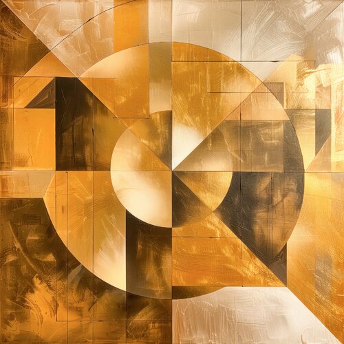 Geometry abstract di Andrea Pallang, Pittura in vendita su Singulart