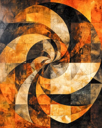 Geometry abstract von Andrea Pallang, Malerei kaufen auf Singulart