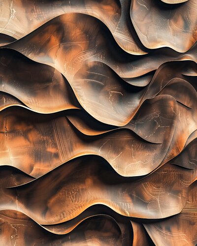 Abstract lines wall art by Andrea Pallang, 油畫 for Sale on Singulart
