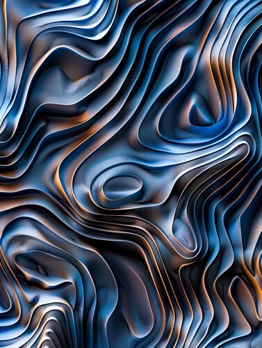 Abstract lines wall art van Andrea Pallang, Schilderij te koop op Singulart