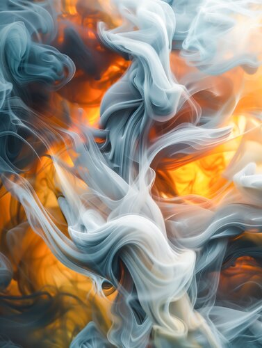 Abstract white di Andrea Pallang, Pittura in vendita su Singulart