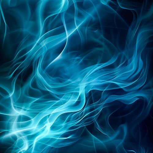 Blue abstract Andrea Pallang