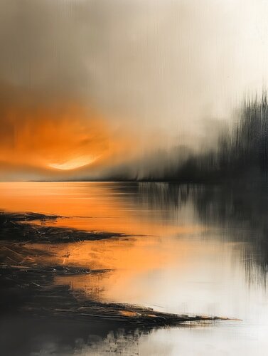 Landscape by Andrea Pallang, 油畫 for Sale on Singulart