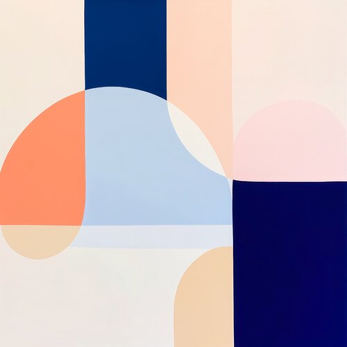 Bauhaus geometry abstract Andrea Pallang