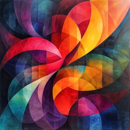 Geometry abstract by Andrea Pallang, Painting for Sale on Singulart