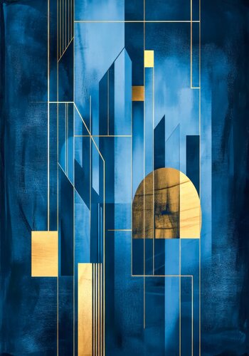 Bauhaus abstract von Andrea Pallang, Malerei kaufen auf Singulart