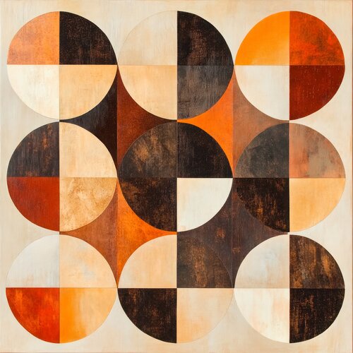 Bauhaus geometry abstract Andrea Pallang
