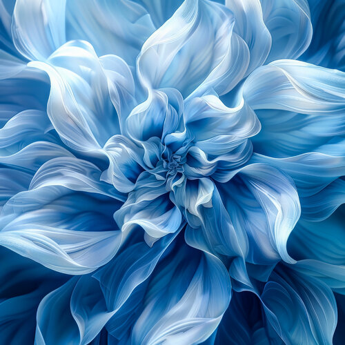 Abstract flower by Andrea Pallang, 油畫 for Sale on Singulart